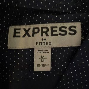3 Express Mens long sleeved button down shirts